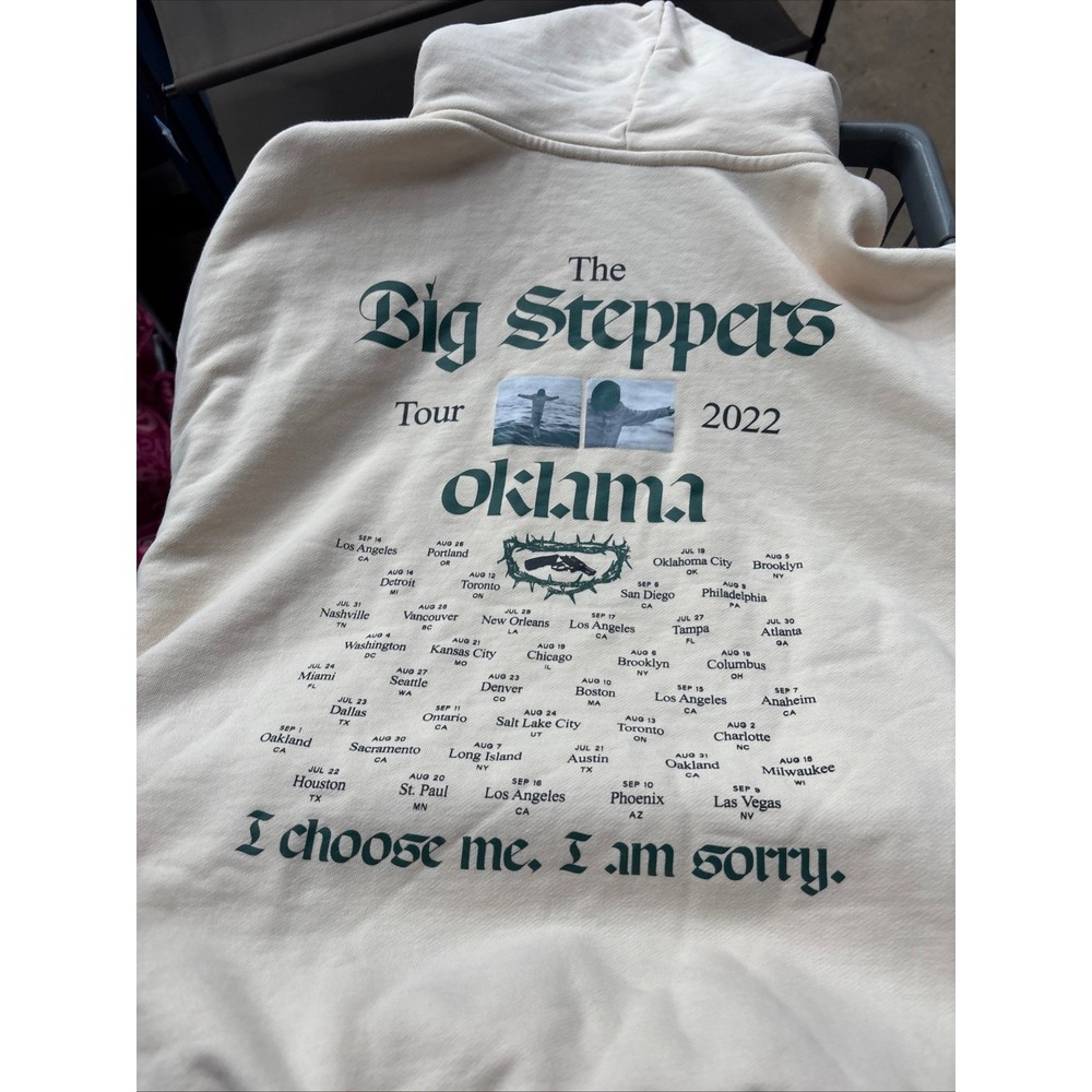 NWOT Kendrick Lamar The Big Steppers Tour '22 Official Tour Hoodie XL streetwear